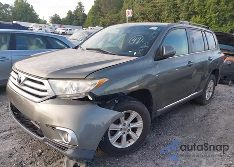 2011 Toyota Highlander Se V6 из США, поврежденный, VIN 5TDBK3EHXBS087599